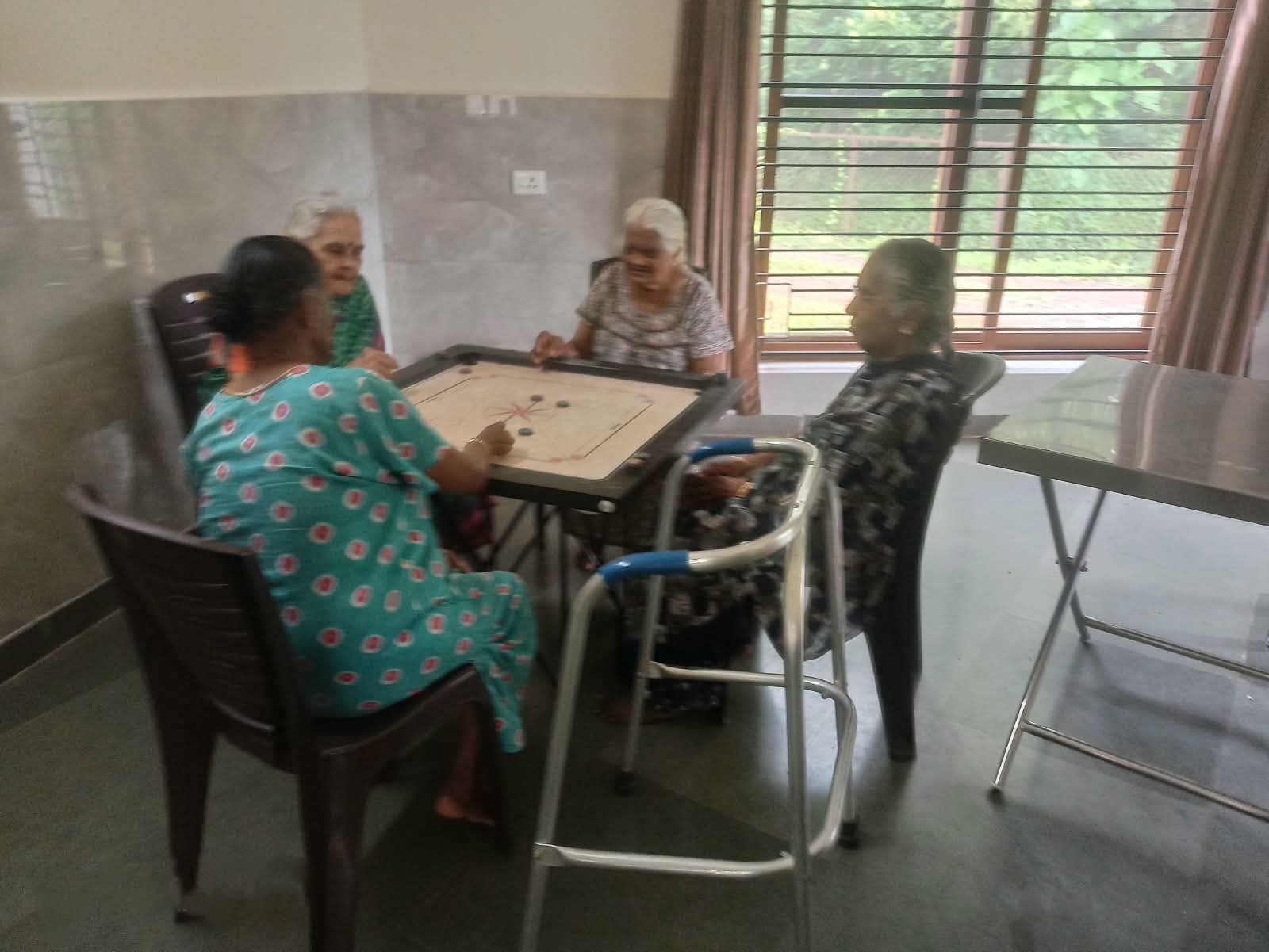 Seniors engaged in Activity